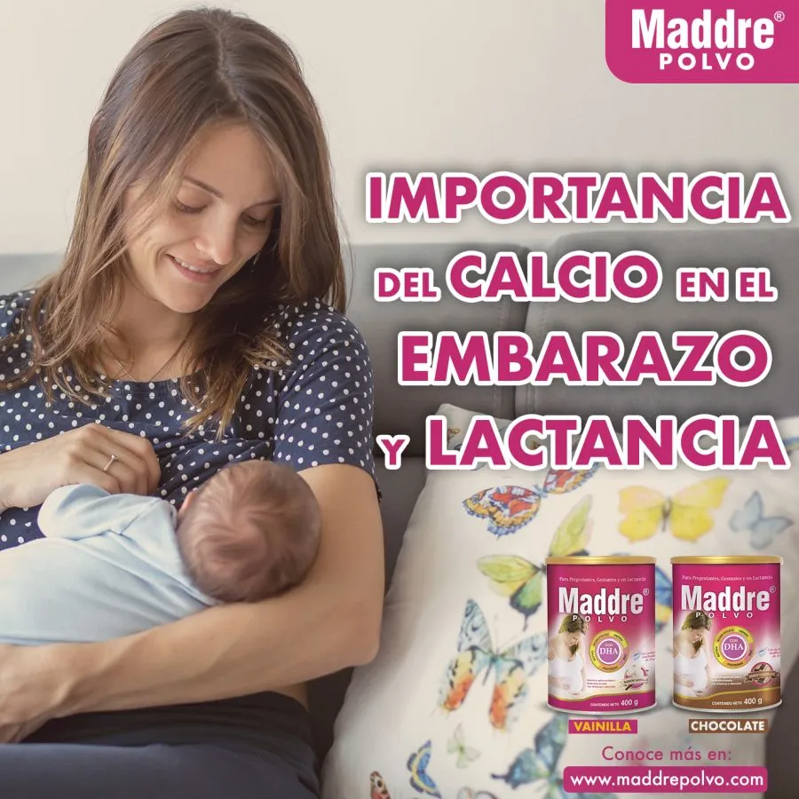 Importancia del Calcio en el embarazo y lactancia