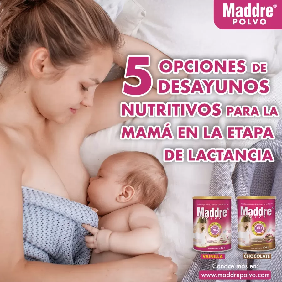 Recetas de desayunos saludables en la lactancia